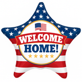 Giant Patriotic Welcome Home Star Balloon